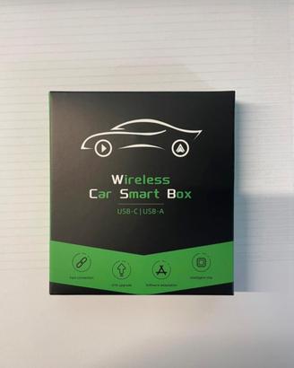 Adattatore wireless carplay android auto USB