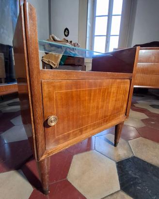 Comodino Vintage Anni '50/'60 Mid-Century