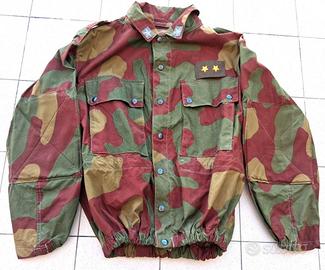 Giacca pantaloni mimetica M29 Tenente E.I. anni 70