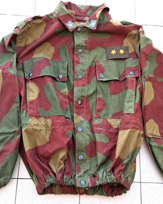 Giacca pantaloni mimetica M29 Tenente E.I. anni 70