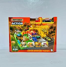 Mattel Hotwheels Matchbox Canyon Adventure Playset
