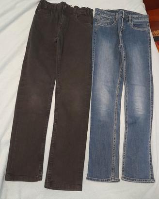 due jeans OVS anni 14
