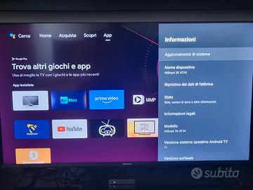 tv android Hisense 40"