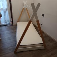 letto Montessori con materasso 