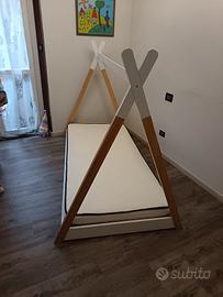 letto Montessori con materasso 