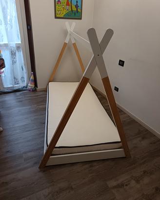 letto Montessori con materasso 