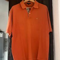 Polo Burberry arancione