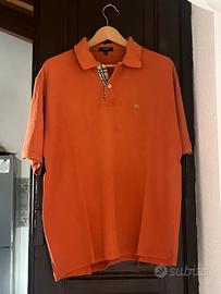 Polo Burberry arancione