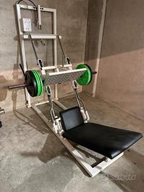 Pressa 45° carico libero Technogym - professionale