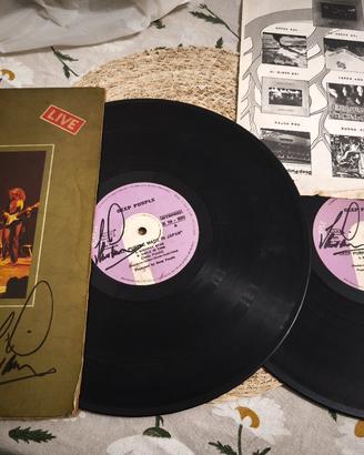 Vinile Made in Japan Triplo autografo IAN PAICE
