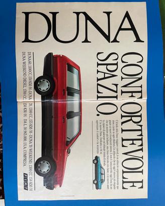 pubblicità fiat DUNA
