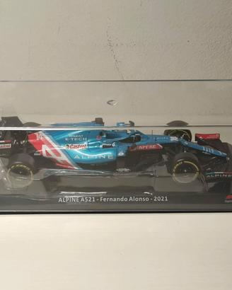 1:24 Alpine A521 - Fernando Alonso 2021