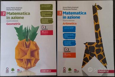 Matematica in azione Zanichelli - sc. medie 1°anno