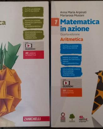Matematica in azione Zanichelli - sc. medie 1°anno