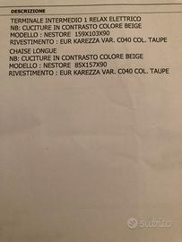 divano 3 posti come in foto ( usato solo d