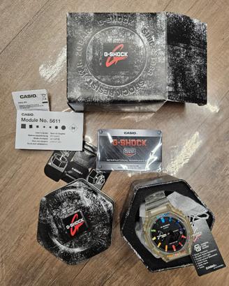 OROLOGIO Casio G SHOCK jellyfish "Rainbow"
