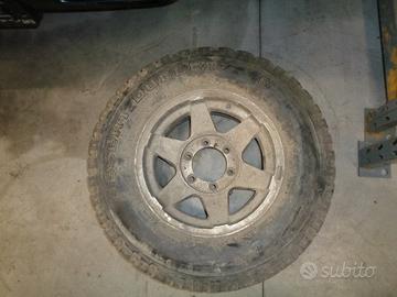 RUOTA SCORTA IN FERRO 15 X 6 PAJERO V20 1993