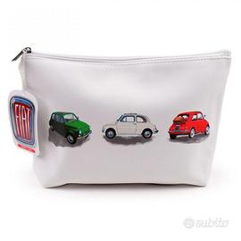 Beauty Case Grande Fiat 500 in PVC - Nuovo