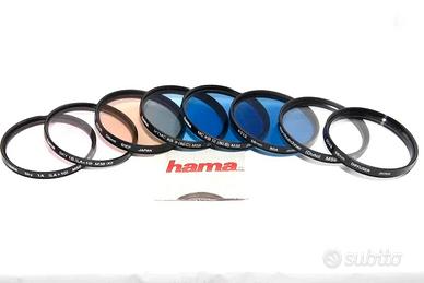 HOYA HAMA 8 FILTRI 58mm per Fotografia Colori B/N