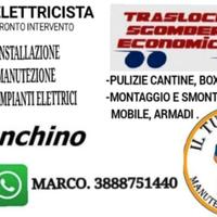 Traslochi, sgombero ,trasporto merce,tuttofare