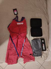 Costumone Ragazza Arena Carbon Glide Taglia 42 -44