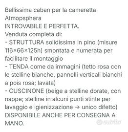 tenda per cameretta bambina