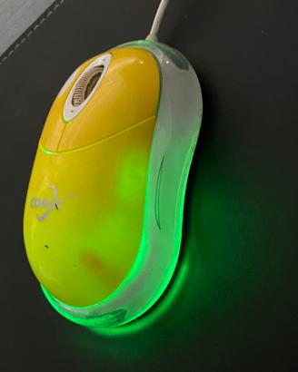 Mouse ottico USB con illuminazione a LED
