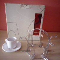 Set 6 tazzine da caffè BUGATTI (NUOVO)