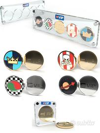 Lotto LEGO VIP 5 Monete da Collezione + Espositore
