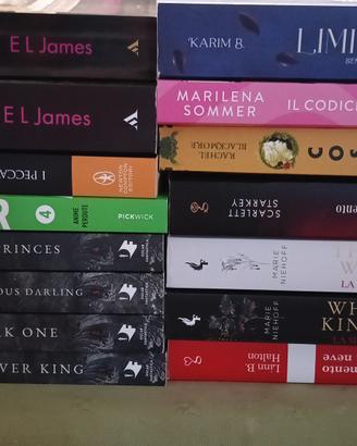 libri vari a metà prezzo di copertina 