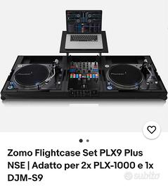 Zomo Flightcase Set PLX9 Plus NSE