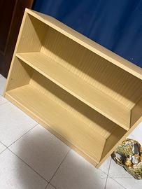 Libreria / Mobiletto a scaffali in legno/scharpi