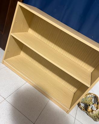 Libreria / Mobiletto a scaffali in legno/scharpi