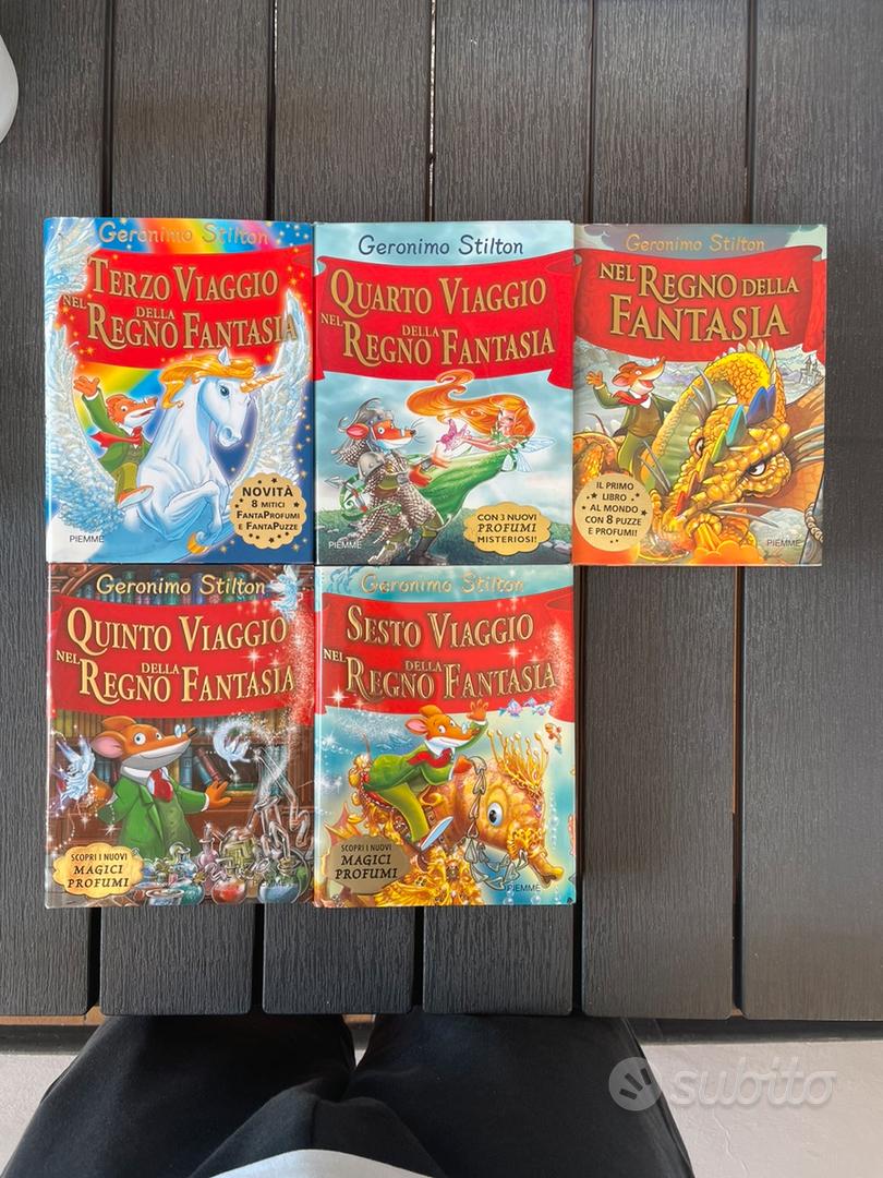 Quinto viaggio nel Regno della Fantasia - Geronimo Stilton - Libro - Piemme  - Grandi libri