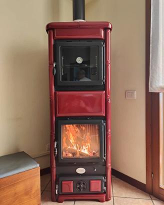 Stufa a legna La Nordica Alessia con forno