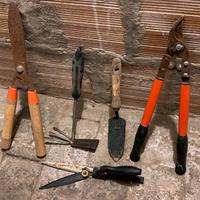 LOTTO 5 ATTREZZI DA GIARDINO USTI FUNZIONANTI