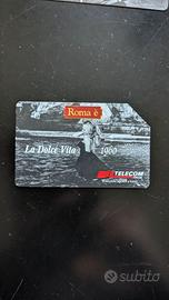 Scheda telefonica: Roma è - La Dolce Vita