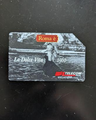 Scheda telefonica: Roma è - La Dolce Vita