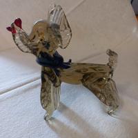 Cane in vetro Murano