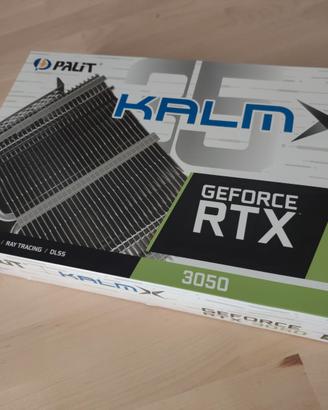 scheda video Palit GeForce RTX 3050 KalmX fanless