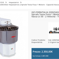 impastatrice IGF  trifase