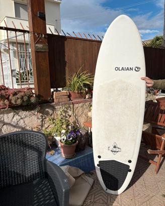 Tavola surf softboard Olaian 6'