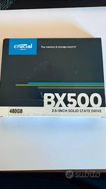 SSD Crucial BX500 480GB 2.5" SATA – pari al nuovo