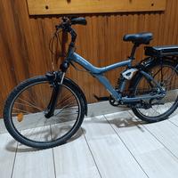 Bicicletta elettrica Biammortizzata Btwin 