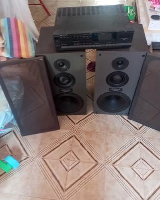impianto hi-fi vintage Grundig 