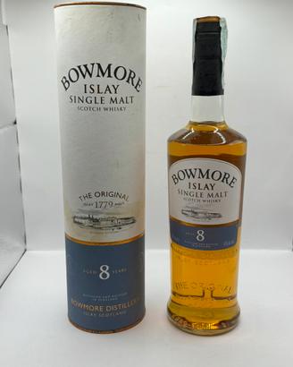 Bowmore 8 years old whisky con astuccio