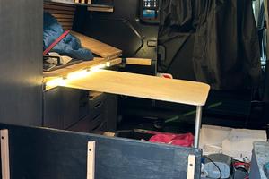 Furgone camperizzato transit 136cv ibrido