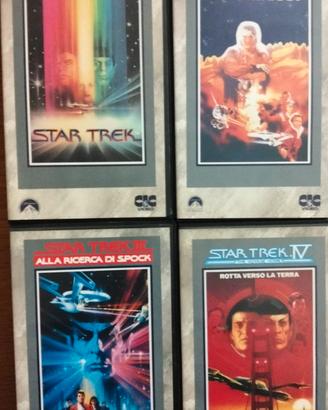 Star Trek I/IV VHS originale 