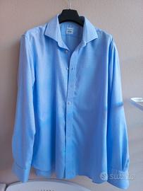 Camicia Camicissima Blu No Stiro Berna 45