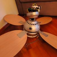 ventilatore a soffitto con luce 